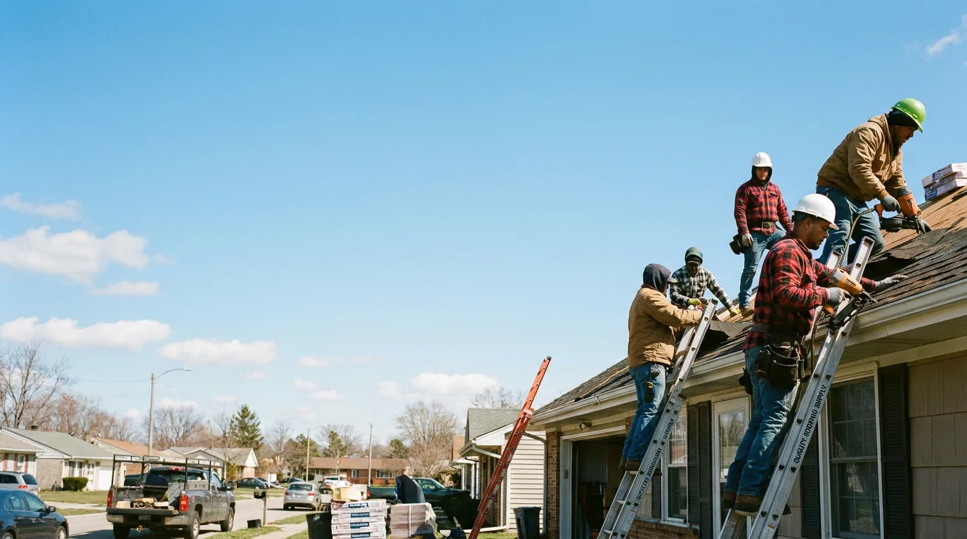Roofing in Milton, IL near me
